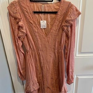 Free People long sleeve short dress